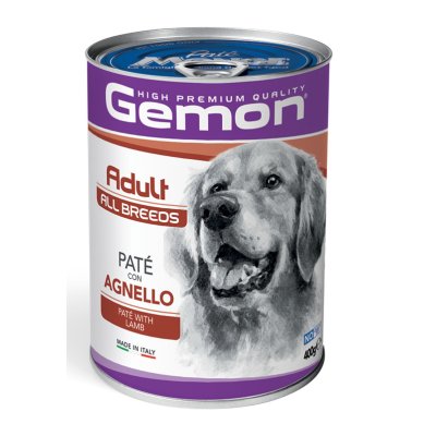 GEMON Dog HP paštika jehněčí 400g/24bal