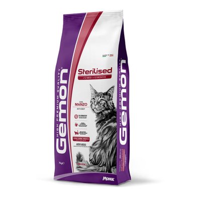GEMON Cat Sterility hovězí  33/12  7kg
