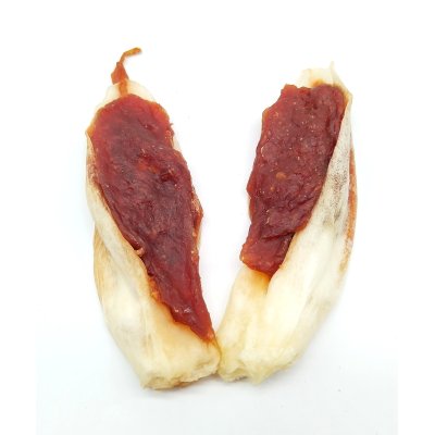 Uši králičí plněné kachnou 100g - 3031a.jpg
