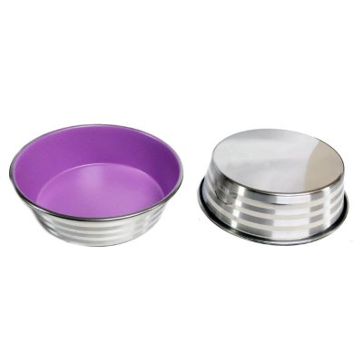 Miska nerez LAVOR LINE PASTELOVÁ fialová 0,575l/14cm