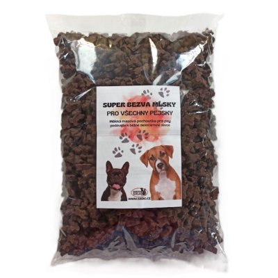 Kostičky jehněčí 12,5kg - poloměkký pamlsek (KARTON 5,x2,5kg)