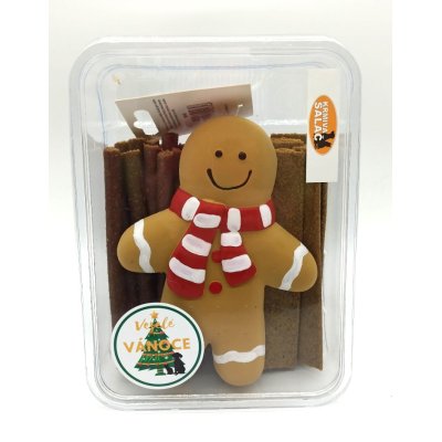 Vánoční KRABIČKA PERNÍČEK - poloměkké pamlsky + hračka