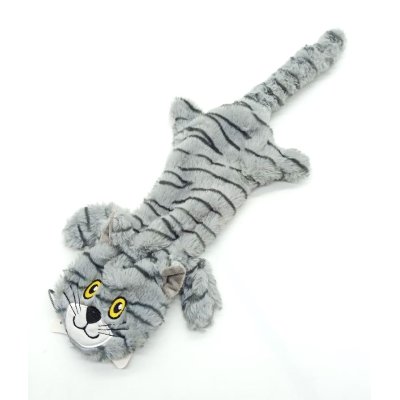 Kočka placka šedá 50cm (180/1)