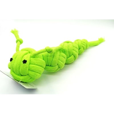 Housenka zelená  - proplétaná  40cm  (20/1)