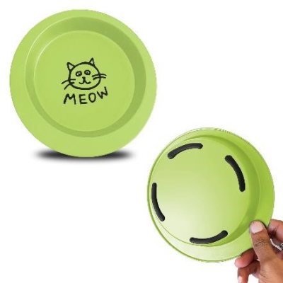Miska OVÁL  protiskluzová - zelená 0,370l/16,5cm (216)