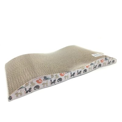 Škrabadlo pro kočky 43x22x4cm  + sáček šanty kočičí