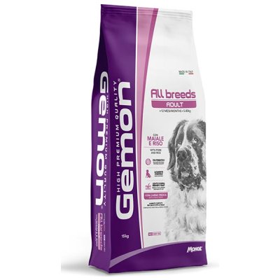 GEMON Dog All breeds Adult vepřové s rýží   3 kg  24/12