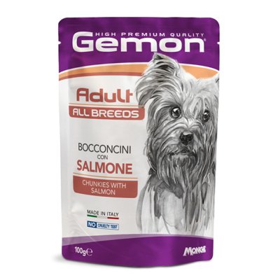 GEMON Dog HP kapsička losos 100g/24bal