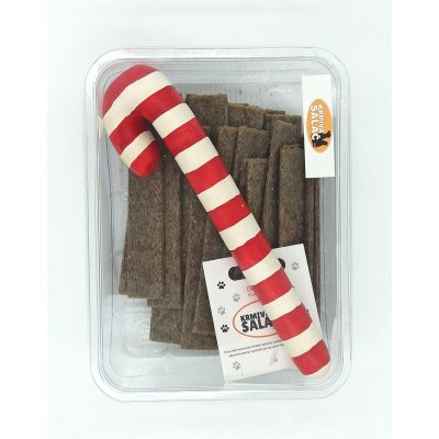 Vánoční KRABIČKA LÍZÁTKO - poloměkké pamlsky + hračka