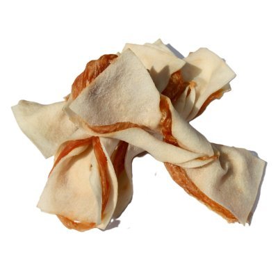 Motýlek z buvolí kůže s kuřecím masem 100g EXPIRACE 30/3/2026