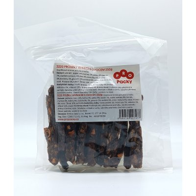 Proužky jehněčí s ovocem 250g - 3220 jehně ovoce 250g.jpg