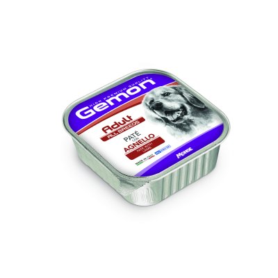 GEMON Dog Adult paštika  jehněčí s kousky  150g/24bal