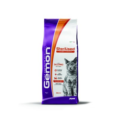 GEMON Cat Sterilised tuňák/losos 32/12 7kg