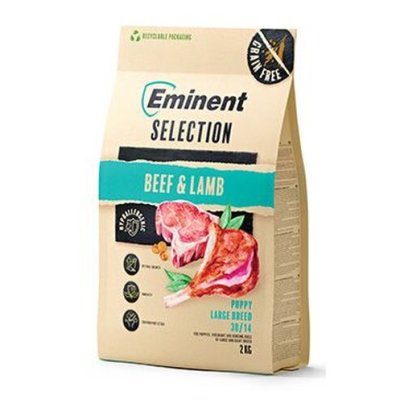 EMINENT Selection Dog  Puppy Large breed  Beef&Lamb 30/14  2kg