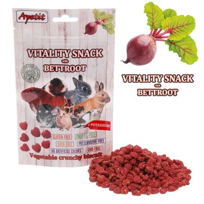 Apetit VITALITY SNACK s  červenou řepou   80g