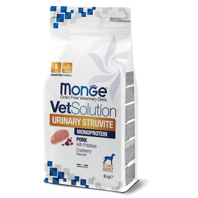 MONGE VET DOG Urinary struvite    2kg