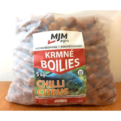 MJM Krmné BOILIES CHILLI CITRUS  5kg