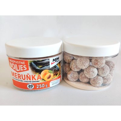MJM Rozpustné BOILIES MERUŇKA   250g