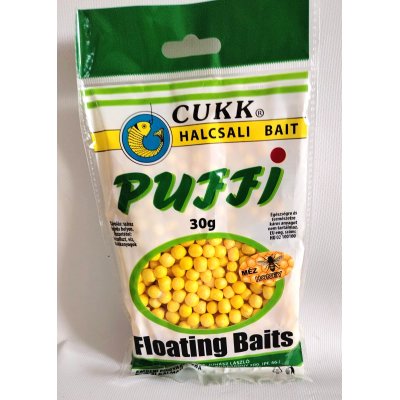 RAPTOR CUKK  MINI PUFFI  ŽLUTÁ - MED 30g