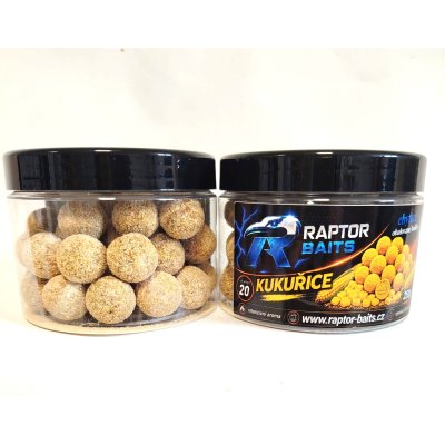 RAPTOR Chytací obalované boilies pr. 20 - KUKUŘICE - 250g