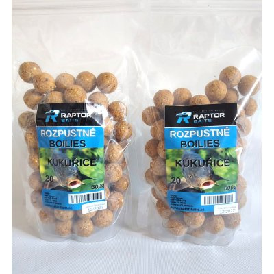 RAPTOR rozpustné BOILIES pr. 20 - KUKUŘICE - 500g