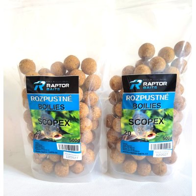 RAPTOR rozpustné BOILIES pr. 20 - SCOPEX  - 500g