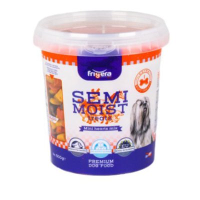 Srdíčka  MINI MIX 3 druhy 500g - poloměkký pamlsek