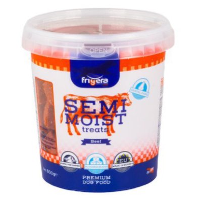 Kroužky hovězí 500g - poloměkký pamlsek
