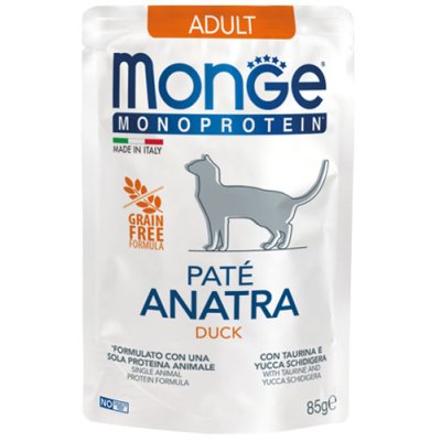MONGE Monoprotein Cat PATÉ kapsička jehněčí 85g/28bal