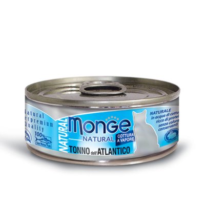 MONGE NATURAL  Cat atlantický tuňák 80g/24b - monge_gatto_umido_natural_al_vapore_tonno_dellatlantico.jpg